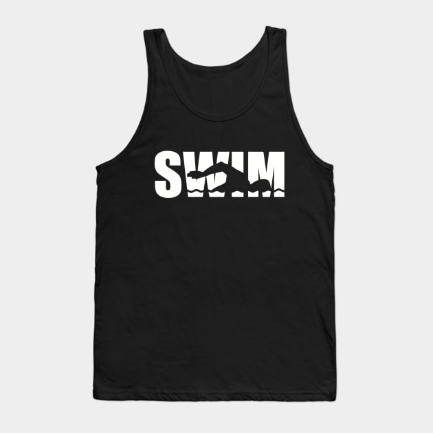 Swim Tank Top by Designzz